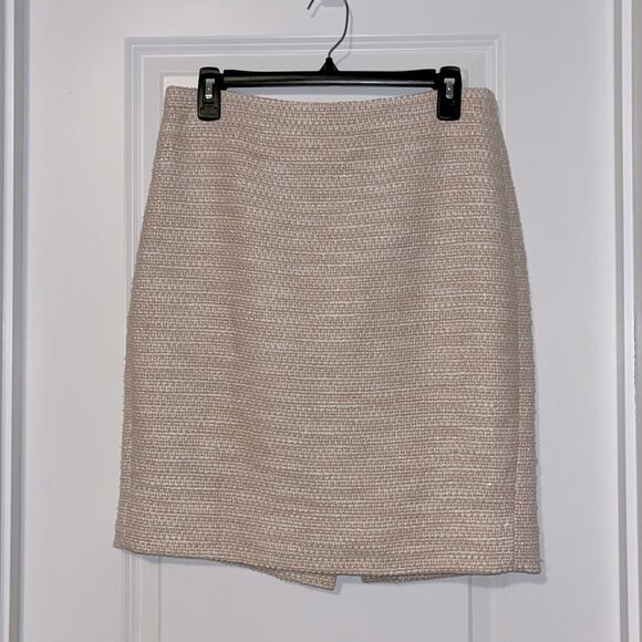 J. Crew Blush Pink Slub Knit Pencil Skirt - Picture 1 of 10